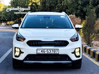  13 كيا نيرو 2022 KIA NIRO HYBRID جمرك جديد وارد كوري فحص كامل بحالة الوكالة