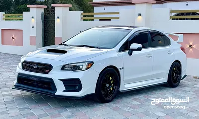  4 سوبارو WRX موديل 2018 بحالة وكاله