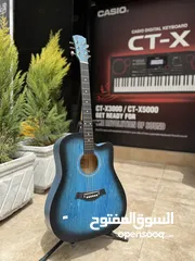  1 جيتار اكوستيك لون ازرق 41 انش BENY كولتي فخم