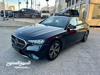  27 مرسيدس E200 غرافيت 2024 بانوراما ميموري كاميرات فرش كميل بحالة الزيرو عداد 6 الف كيلومتر فقط!!!