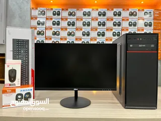  4 أجهزة كمبيوتر i5 الجيل السادس مع شاشة جديده فقط 119 دينار بسعر حرق