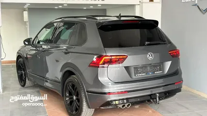 7 لمحبي التميز والذوق الرفيع VW Tiguan R-line   بالسعر المميز و بكامل الاضافات