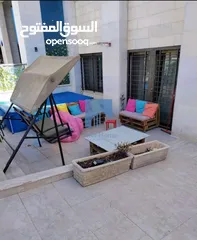  23 شقة أرضية فاخرة للبيع في الرابية  - خلف الإتصالات ( Orange ) 160م مع ترس امامي 30م تشطيب سوبر ديلوكس