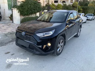  2 تويوتا راف فور 2021 فل الفل وارد وكفاله وصيانه الوكاله المركزيه كفاله 7 سنوات