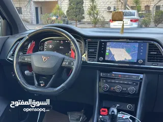  10 seat ateca cupra 2020  4*4 فل الفل فحص فوق النخب  امكانية البدل وارد  عداد قليل رخصة و تامين 380hp