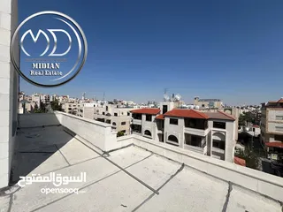  12 شقق جديدة للبيع الشميساني مساحات 160م & 195م طوابق مكررة و أخير مع روف تشطيبات و ديكورات سوبر ديلوكس