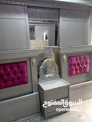  2 غرفه نوم  شبابيه خشب لاتيه 18 عمان الهاشمي الشمالي