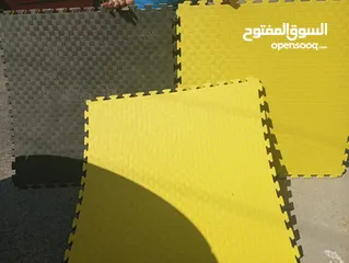  3 ارضيات فوم للنوادي والساحات الخارجية جديد غير مستخدم وبسعر مثالي