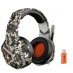  1 Meetion BTH014 Surround Sound 2.4G Wireless Bluetooth & Wired Gaming Headset سماعات جيشي