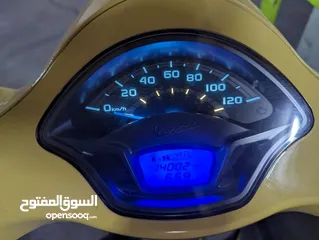  3 Vespa VXL 2020 فيسبا 2020 لون اصفر