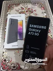  3 سامسونج A73 مستعمل نضيف رام 8+8 وجيجات 256 أغراضة والكرتونه الأصلية متوفر توصيل