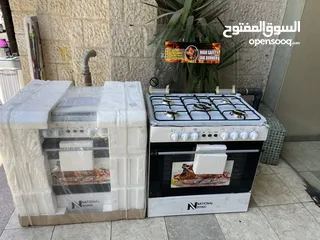  2 فرن ناشونال 5 عيون