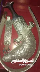  1 خنجر صوري قرن زراف هندي جميلة جدا كشخة وهيبه لما تلبسها