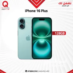  1 IPHONE 16 PLUS ( 128GB ) NEW /// ايفون 16 بلس ذاكرة 128 الجديد