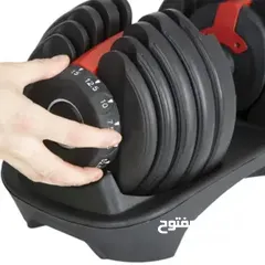  3 دمبل قابل للتعديل بوزن 52.5 باوند من بوفلكس Bowflex 52.5 lb Adjustable Dumbbell