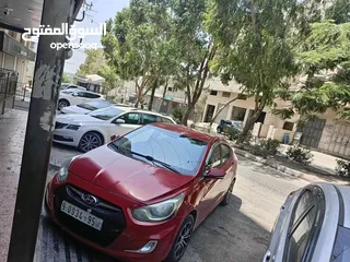  4 هونداي اكسنت ديزل 2014 اتماتك اربعه غيار  بسعر حرق