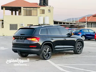 13 سكودا كودياك  فل الفل فتحة سقف بانوراما 190 حصان  4x4- /2020  دفع رباعي عداد قليل 30000
