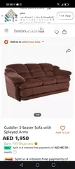  6 Homecentre 7-seater cuddler sofa