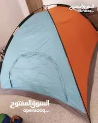  6 خيم  خيمة   تخييم ضخمه ضد الماء خيمه 4 اشخاص  مع مسامير زرع بالارض  لثبات قوي ددخيمه
