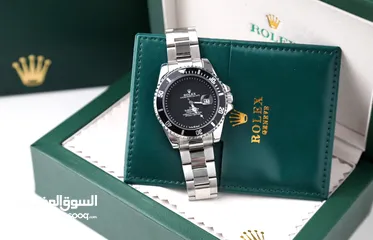  5 ساعات روليكس ستاتي ورجالي متوفرة بعدة بعدة الوان واشكال