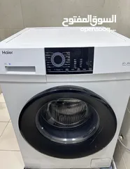  1 غسالة هايير  لون ابيض 11 كيلو