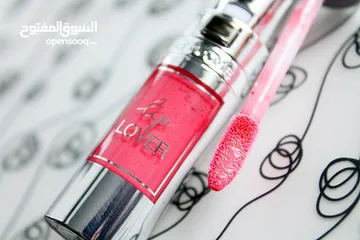  6 Lancome lip lover lipgloss original جلوسات لانكوم اصلية رهيبة للصيف ترطيب ولون بارد بيطول للدوامات