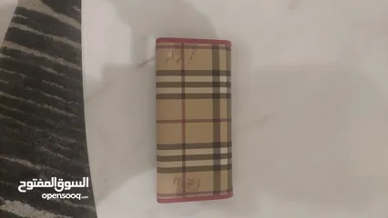  4 New Burberry Check Bifold Wallet from UK  محفظة Burberry Check Bifold جديدة من إنجلترا