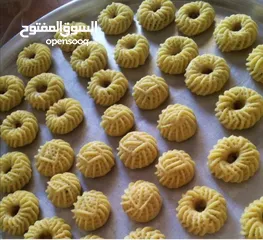  1 كعك ومعمول العيد حشوه تمر وجوز وفستق حلبي