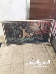  1 لوحات فنية رسم ولوحات طباعة عدد 6 للبيع ب10 دنانير