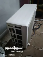  4 مكيف فريجيدير طن ونص غازو محبوس بحاله الوكاله اشتري وركب وبرابيشوا معاه 3 متر كت