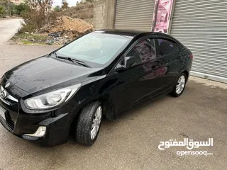  1 هونداي اكسنت 2014 بنزين 1400