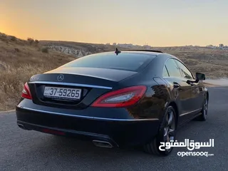  5 مرسيدس بنز CLS350 2012  وارد الوكاله ومالك واحد فقط  53 الف كيلو فقال