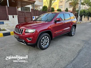  2 جيب جراند شيروكي موديل 2014 ليمتد بحالة الوكالة