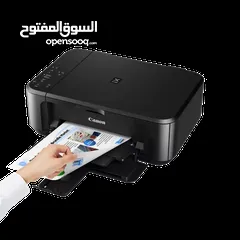  9 طابعة كانون طباعه بوظائف متعددة طباعة، نسخ، ومسح ضوئي Canon MG3640S Wifi InkJet