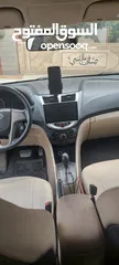  3 هنداي اكسنت 2017 ممتازه جدا بدون قص متور جير الف بنزين تامين وترخيص شامل