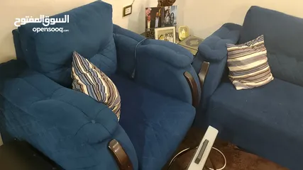  2 طقم كنب مستعمل بحالة جيدة