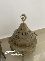  5 مبخره نحاس عدد 2 قديمات جدا