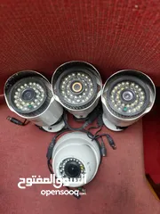  4 كاميرات مراقبة