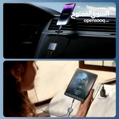  4 Joyroom SY-L01 محول DAC من Lightning إلى Lightning / 3.5 مم mini jack 2 في 1 - أسود