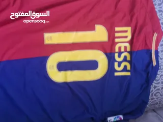  1 Messi shirt 2010 barcelona original تيشيرت ميسي 2010 اصلي نسخة الدوري نادرة
