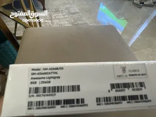  9 تلفون Galaxy A56 5G  جديد تماماً  جديد تماما بل جلاتين مساحه 256  8 giga ram  للمعني تواصل خاص