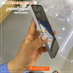  4 جهاز مشغل بالكرتونة Samsung A25 5G رام 12 جيجا 128 و 256  هدية كفر ولزقة وشاحن الاصلي متوفر توصيل