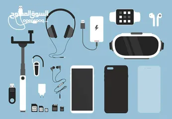  2 للبيع إكسسوارات هواتف ذكية بجودة عالية لجميع الأجهزة  سامسونج  ايفون