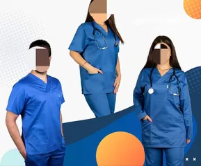  24 بلوزة موظفين فيزت جاليهات مع شعار باجات