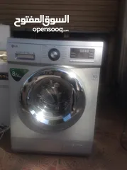  9 Offer Offer Offer LG Front Load Fully Automatic Washer/Dryer Combo, 8 Kg / 4kg, Silver