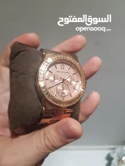  3 MICHAEL KORS_Runway Rose Gold-Tone Watch for sale ساعة نسائية ماركة مايكل كورس للبيع