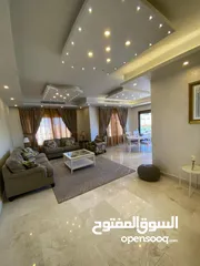  5 شقة مفروشة في عبدون #للايجار / اثاث فااخر / مساحة 240م ..
