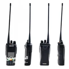  13 موجود أجهزة اتصالات لاسلكية  كروني 10 واط DT-8188 UHF شاشة ملونة مزدوجة الجزء أجهزة اتصال لاسلكية اح