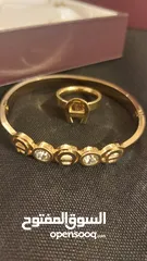  2 Aigner Bangle and Ring