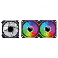  6 REDRAGON COOLING FAN GC-F012 مراوح كمبيوتر ARGB بسعر ناار ريدراجون أصلي